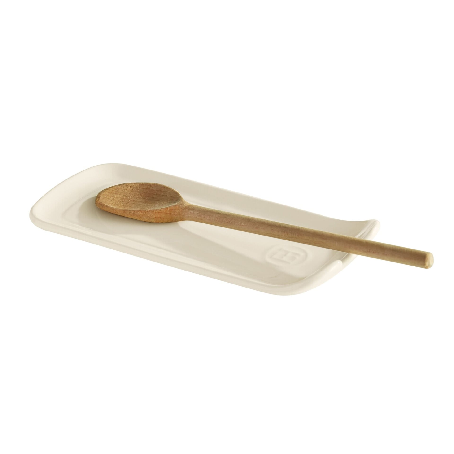 EMILE HENRY Керамична поставка за прибори за готвене SPOON REST - цвят екрю