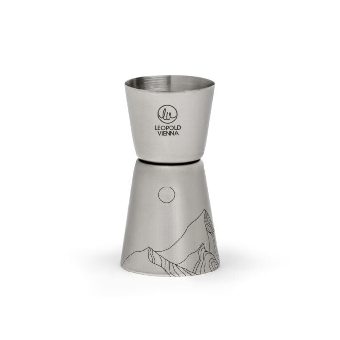 LEOPOLD VIENNA Двоен джигър/мярка за алкохол “Mountains“ - 20/40 мл