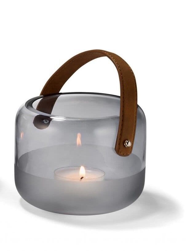 PHILIPPI Стъклен свещник “MARLON“ – S размер