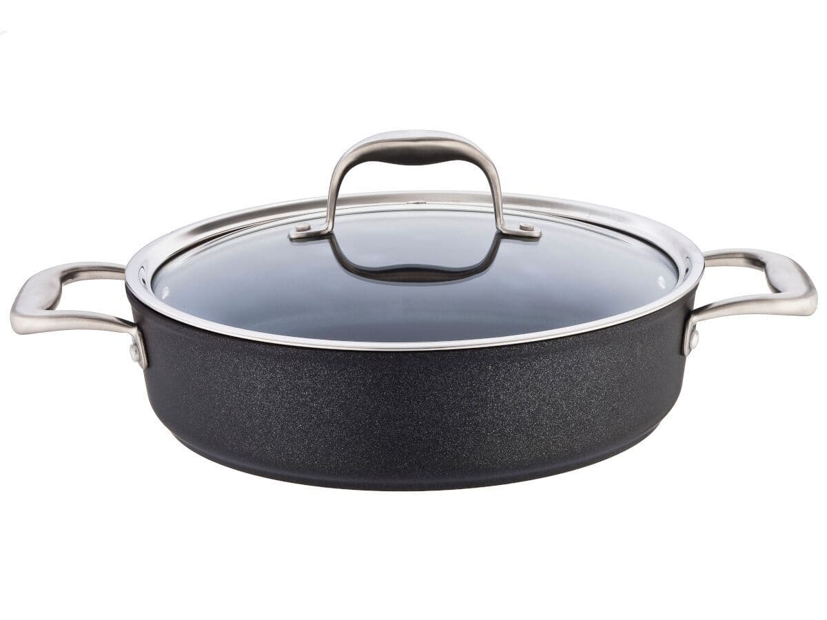 SKK Тенджера индукционна със стъклен капак Ø 26 см. – Н 7 см.