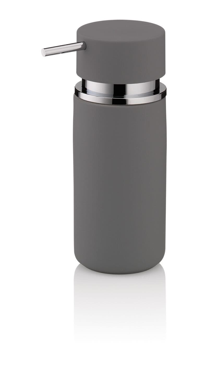 KELA Диспенсър за сапун “Per“ – керамичен светло сив – 300 мл.