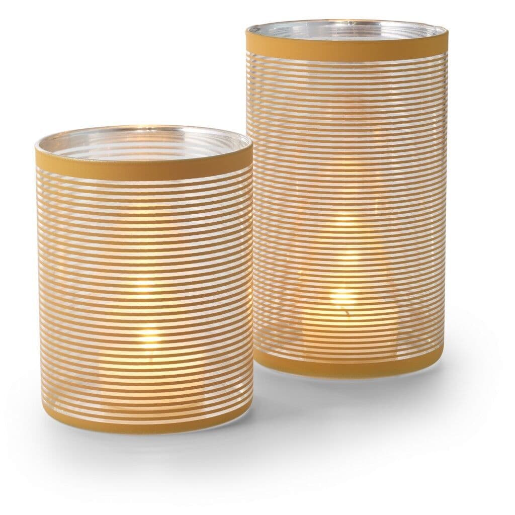 PHILIPPI Ветроустойчив свещник AMBER – размер L