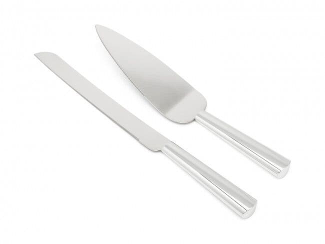 ZILVERSTAD Комплект прибори за сервиране на торта със сребърно покритие“Smooth“ – 2 части