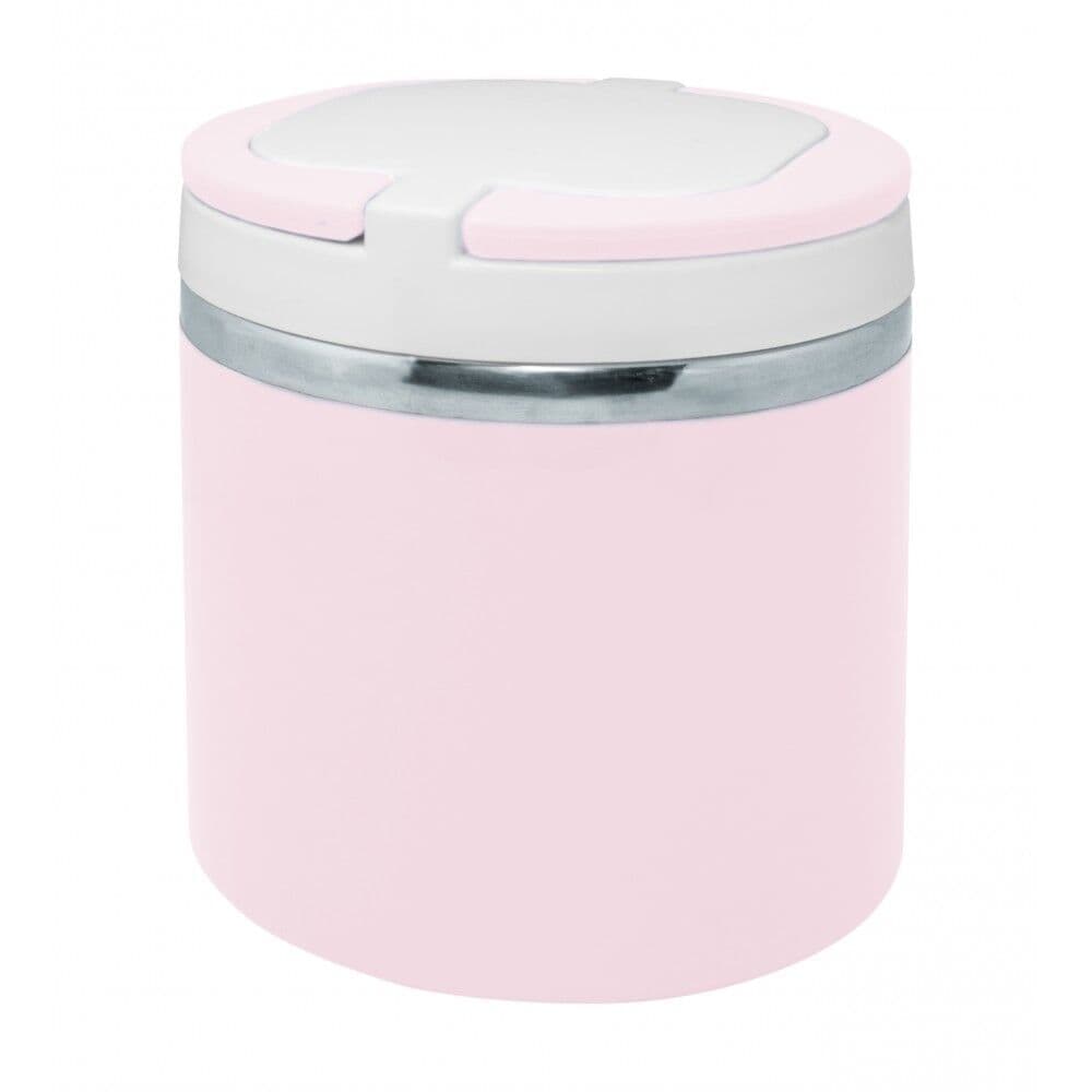 Nerthus Стоманена кутия за храна – цвят “ПАСТЕЛНО РОЗОВ“ – 700 мл.