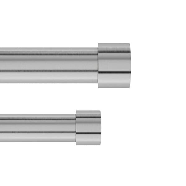 UMBRA Двоен корниз “CAPPA“ – цвят никел – размер 91-167 см.