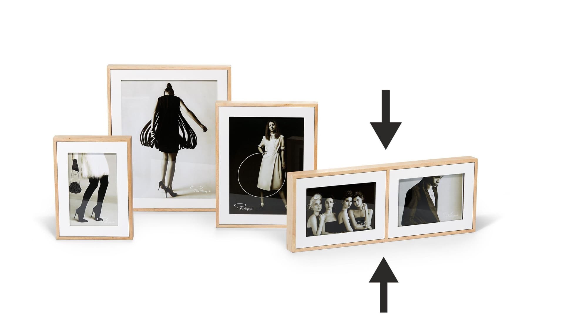 PHILIPPI Двойна рамка за снимки “FASHION“ – 15х10 см