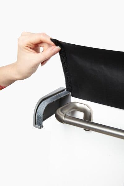 UMBRA Покривало за корниз – BLACKOUT – цвят сив