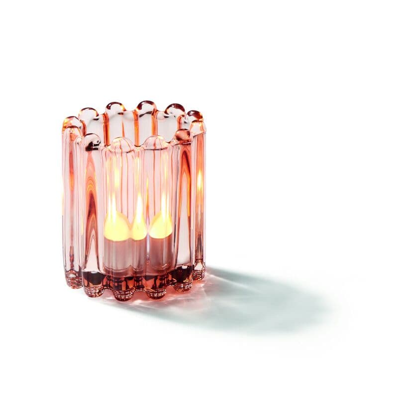 PHILIPPI Свещник “JUNE“ - цвят оранжев