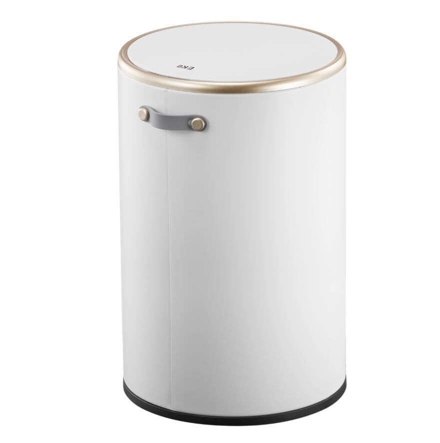 EKO Кош с педал “COSMO“ - 12 л. - бял