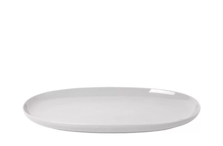 BLOMUS Овално плато 24х40 см - RO - цвят светло сив (NimbusCloud)