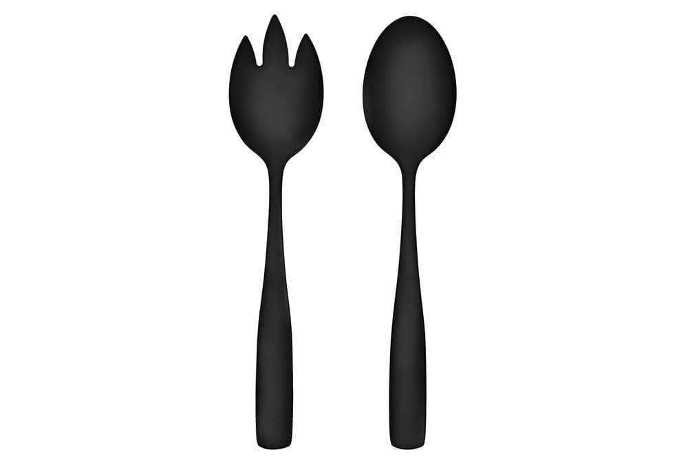 MAKU Прибори за салата "Basic" - черен мат