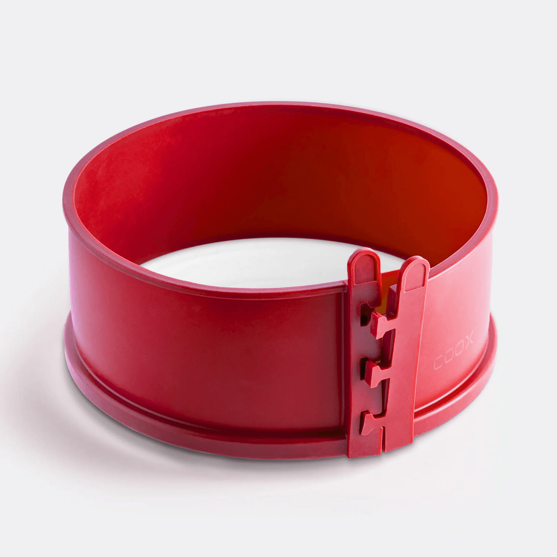 COOX Силиконова форма с порцеланова основа Ø 18 - червена