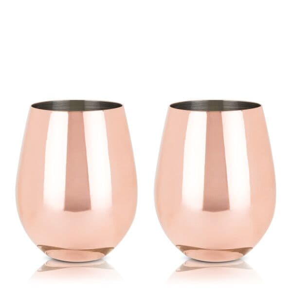 VISKI Метални чаши “COPPER“ 2 бр. - 530 мл.