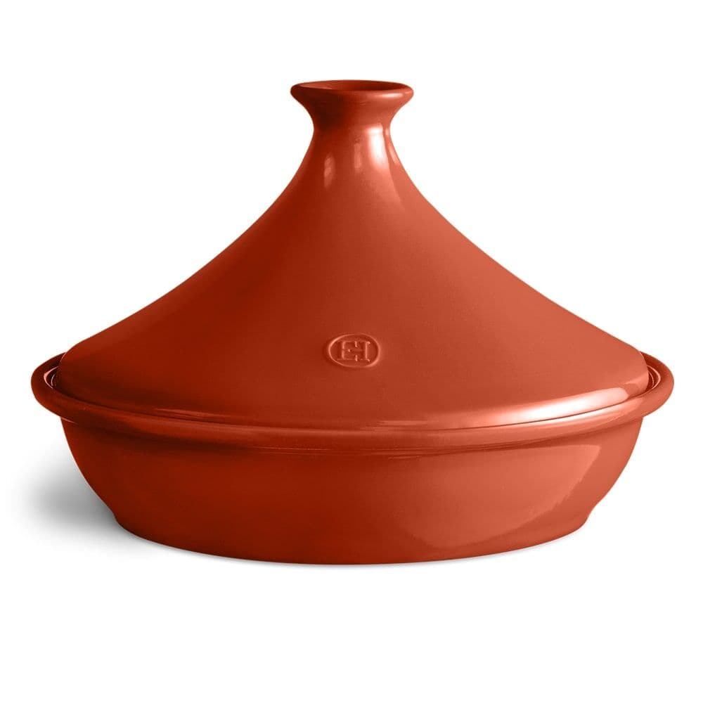 EMILE HENRY Керамичен тажин - Ø 32 см - цвят теракота
