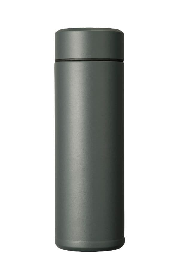 KYOCERA Двустенен термос с вакуумна изолация “Slim“ - 500 мл. - тъмно сив