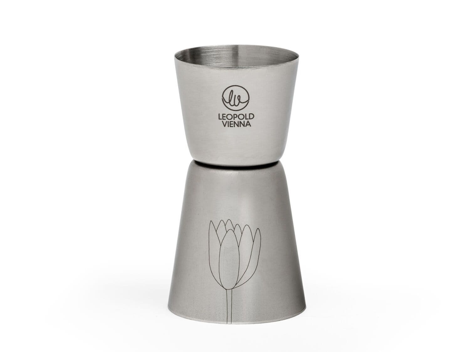 LEOPOLD VIENNA Двоен джигър/мярка за алкохол “Flowers“ - 20/40 мл