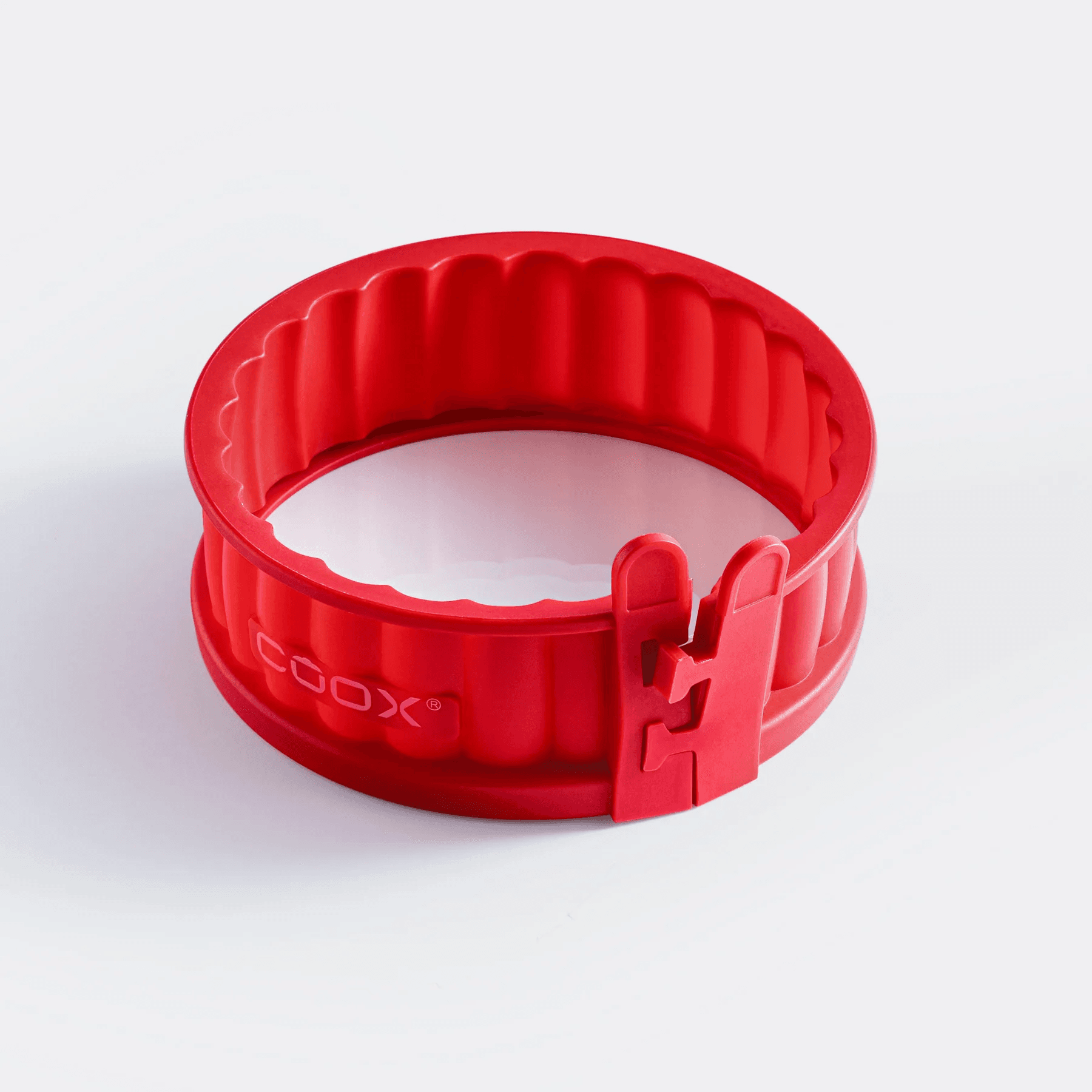 киш или пай с порцеланова основа - Ø 12 см. - червена