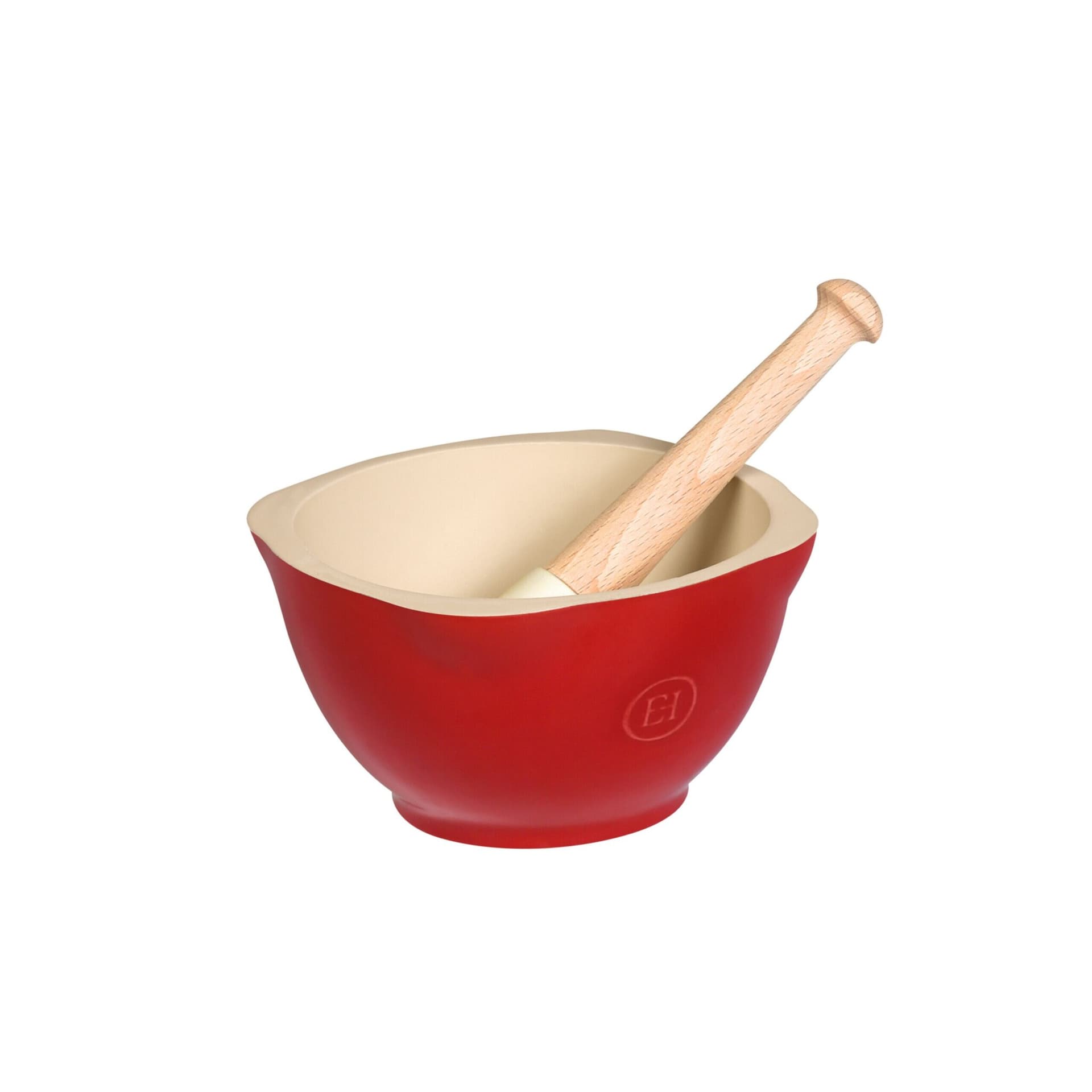 EMILE HENRY Керамично хаванче - Ø15см - цвят червен