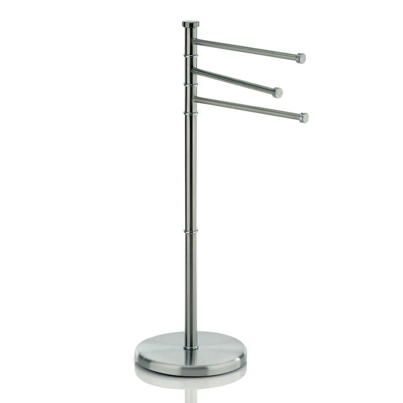 KELA Поставка за кърпи “Swing“ - сребрист мат - свободно стояща