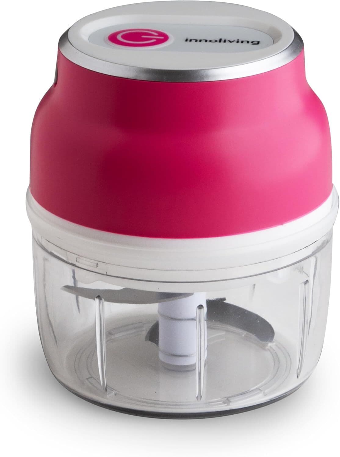 INNOLIVING Мини акумулаторен чопър - розов