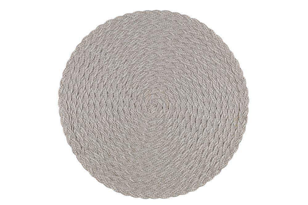 плетена - сива