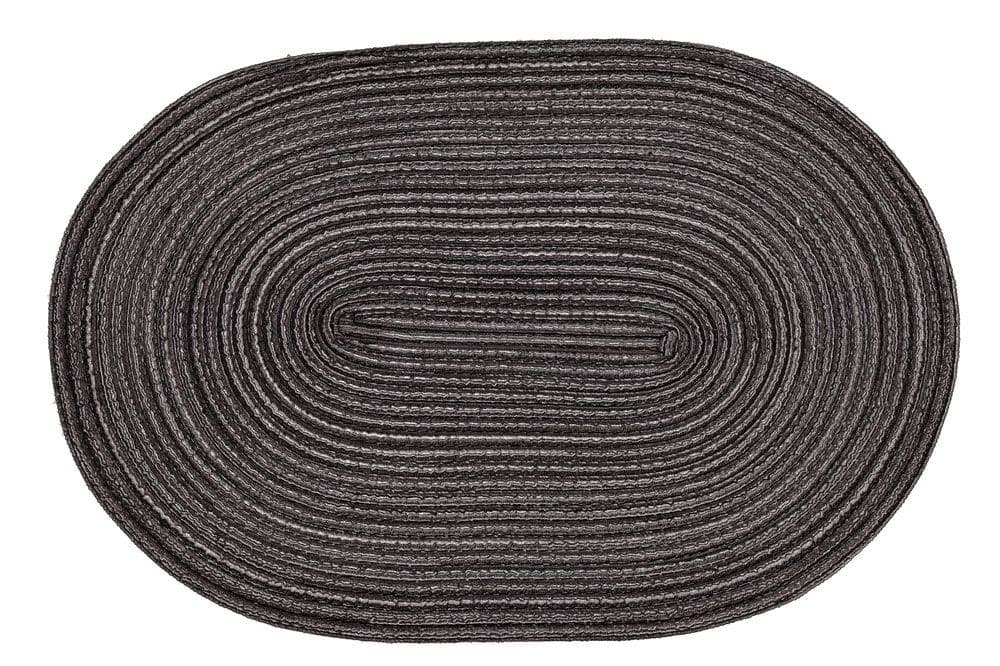 4Living Овална подложка за хранене 30 х 45 см. “Heini“ - сива