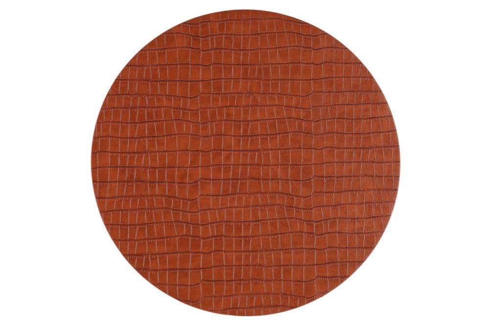 4Living Подложка за хранене Ø 38 см. “Croc“ - кафява