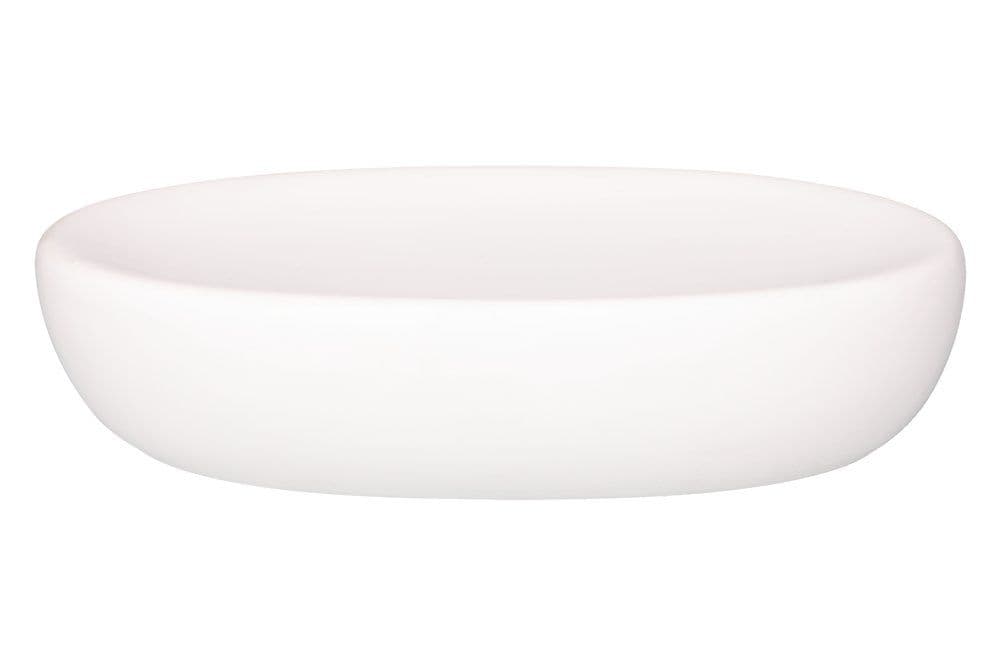 4LIVING Керамична сапунерка “Nova“ - цвят бял