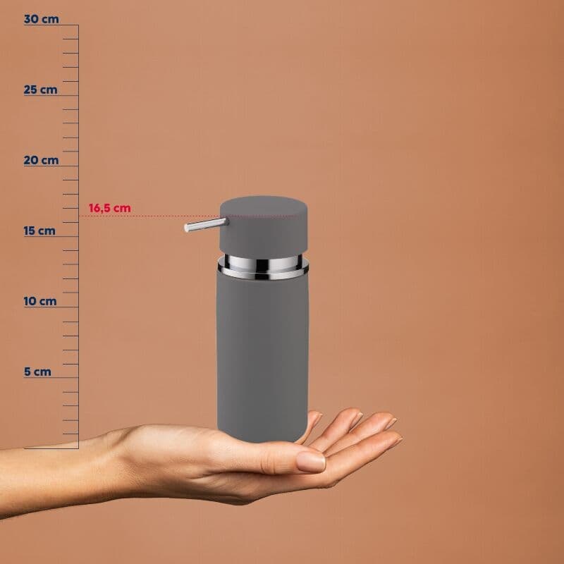 KELA Диспенсър за сапун “Per“ – керамичен – тъмно син – 300 мл.