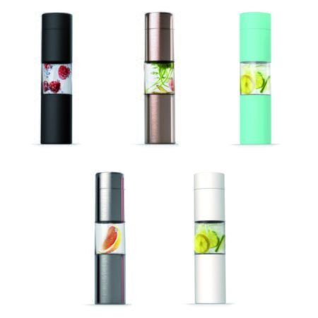 <p><strong><span style="font-size: small;">ASOBU Двустенна термо бутилка с инфузер за плодове “FLAVOUR U SEE“ </span></strong><br />• <strong>Двойни стени от неръждаема стомана</strong><br />• <strong>Прозрачен сектор изработен от тритан</strong><br />• <strong>Вместимост:</strong> 460 мл.<br />• <strong>Поддържа напитката охладена до 12 часа</strong><br />• <strong>За по-добър и здравословен вкус на вашата вода. </strong><br />• <strong>Размери:</strong> 24,1 x 5,7 см <br />• <strong>Материал:</strong> тритан ( 100 % без BPA) , неръждаема стомана<br />• <strong>Цвят:</strong> бял <br />• <strong>Не загрявайте на котлон или в микровълнова фурна</strong><br /><strong> • Не замразявайте и не слагайте във фризер </strong><br /><strong>• Мийте само на ръка</strong><br /><strong>Производител: ASOBU / Канада</strong></p><br />Марка: ASOBU <br />Модел: ASOBU - SWG15 WHITE<br />Доставка: 2-4 работни дни<br />Гаранция: 2 години