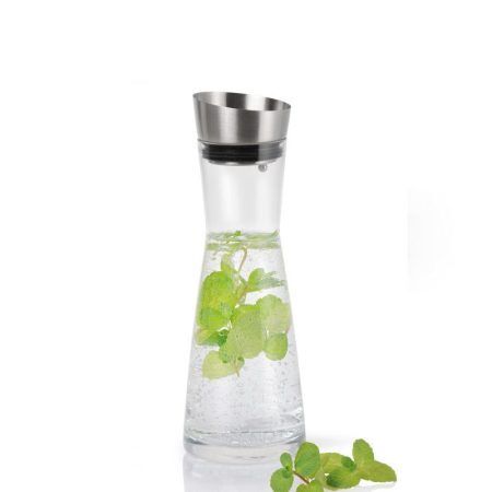 <p><span style="font-size: small;"><strong>BLOMUS Гарафа за вода FONTANA - 0,900 л</strong></span> <br /> • Височина: 30 см <br />• Диаметър: Ø 10 см<br /> • Вместимост: 900 мл<br /> • Материал:матирана неръждаема стомана, стъкло <br /><strong>• Производител: BLOMUS / Германия</strong></p><br />Марка: BLOMUS <br />Модел: BLOMUS 63169<br />Доставка: 2-4 работни дни<br />Гаранция: 2 години