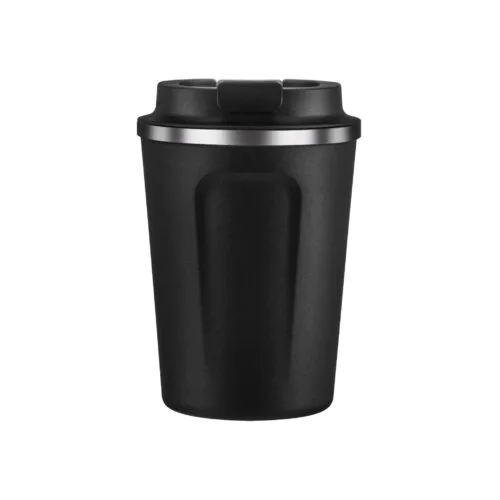 ASOBU Термо чаша с вакуумна изолация “CAFE COMPACT“ - 380 мл - цвят черен