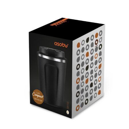 <p><strong><span style="font-size: small;">ASOBU Двустенна термо чаша с вакуумна изолация “CAFE COMPACT“ </span></strong><br />• <strong>Двустенна вакуумна изолация<br /></strong>• <strong>Вместимост:</strong> 380 мл.<br />• <strong>Поддържа напитката охладена до 24 часа<br /></strong>• <strong>Поддържа напитката гореща до 12 часа</strong><br />• <strong>Не загрявайте на котлон или в микровълнова фурна</strong><br /><strong> • Не замразявайте и не слагайте във фризер</strong><br /><strong> • Мийте само на ръка</strong><br /><strong> •100% без съдържание на Бисфенол А /BPA/.</strong><br />• <strong>Размери:</strong> 8,9 x 13,3 см <br />• <strong>Тегло:</strong> 0,280 кг<br />• <strong>Материал:</strong> неръждаема стомана 18/8<br />• <strong>Цвят:</strong> черен<br /><strong>Производител: ASOBU / Канада</strong></p><br />Марка: ASOBU <br />Модел: ASOBU - BF22 BLACK<br />Доставка: 2-4 работни дни<br />Гаранция: 2 години