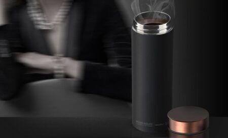 <p><strong><span style="font-size: small;">ASOBU Двустенна термо бутилка с вакуумна изолация “LE BATON“ </span></strong><br />• <strong>Двустенна вакуумна изолация<br /></strong>• <strong>Вместимост:</strong> 500 мл.<br />• <strong>Поддържа напитката гореща до 12 часа<br />• Поддържа напитката студена до 24 часа</strong><br />• <strong>Размери:</strong> 7 x 21,6 см <br />• <strong>Тегло:</strong> 0,367 кг<br />• <strong>Материал:</strong> неръждаема стомана 18/8<br />• <strong>Не загрявайте на котлон или в микровълнова фурна</strong><br /><strong> • Не замразявайте и не слагайте във фризер </strong><br /><strong>• Мийте само на ръка</strong><br />• <strong>Цвят:</strong> черен / мед<br />• <strong><span style="color: #ff0000;">100% без съдържание на Бисфенол А /BPA/</span></strong><br /><strong>Производител: ASOBU / Канада</strong></p><br />Марка: ASOBU <br />Модел: ASOBU - LB17 COPPER<br />Доставка: 2-4 работни дни<br />Гаранция: 2 години