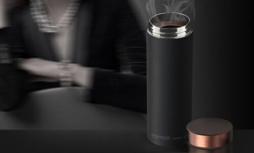 <p><strong><span style="font-size: small;">ASOBU Двустенна термо бутилка с вакуумна изолация “LE BATON“ </span></strong><br />• <strong>Двустенна вакуумна изолация<br /></strong>• <strong>Вместимост:</strong> 500 мл.<br />• <strong>Поддържа напитката гореща до 12 часа<br />• Поддържа напитката студена до 24 часа</strong><br />• <strong>Размери:</strong> 7 x 21,6 см <br />• <strong>Тегло:</strong> 0,367 кг<br />• <strong>Материал:</strong> неръждаема стомана 18/8<br />• <strong>Не загрявайте на котлон или в микровълнова фурна</strong><br /><strong> • Не замразявайте и не слагайте във фризер </strong><br /><strong>• Мийте само на ръка</strong><br />• <strong>Цвят:</strong> черен / мед<br />• <strong><span style="color: #ff0000;">100% без съдържание на Бисфенол А /BPA/</span></strong><br /><strong>Производител: ASOBU / Канада</strong></p><br />Марка: ASOBU <br />Модел: ASOBU - LB17 COPPER<br />Доставка: 2-4 работни дни<br />Гаранция: 2 години