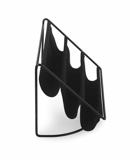 <p><span style="font-size: small;"><strong>UMBRA Органайзер за аксесоари “HAMMOCK“<br />• </strong></span><strong>Цвят:</strong> черен<br />• <strong>Размер:</strong> 20,3 x 14 x 16,5 cm<br /> • <strong>Материал:</strong> метал, велур<br /> • <strong>Може да е свободно стоящ или да се монтира на стена</strong><br /><strong>Производител: UMBRA / Канада</strong><br /> <em><strong>DESIGN: SUNG WOOK PARK</strong></em></p><br />Марка: Umbra HK Limited <br />Модел: UMBRA 1009653-040<br />Доставка: 2-4 работни дни<br />Гаранция: 2 години