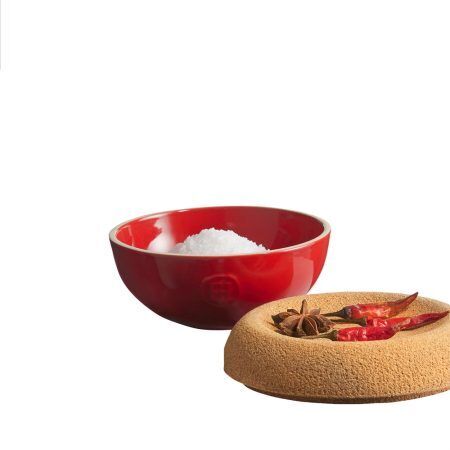 <p><strong>EMILE HENRY Керамичен канистер за сол с капак "SALT CELLAR"</strong> <br />• <strong>Ръчно изработена от 100% естествени материали<br /></strong><strong>• Висока устойчивост на надраскване <br /></strong>• <strong>Материал: </strong>керамика, корк<br />• <strong>Без съдържание на олово, кадмий и никел</strong><br />• <strong>Външен размер:</strong> 14,5 х 8,7 см (ДхВ)<br />• <strong>Вътрешен размер: </strong>13,3 х 5,6 см (ДхВ)<strong><br /></strong>• <strong>Вместимост:</strong> 0,48 литра<br />• <strong>Тегло:</strong> 0,44 кг<br />• <strong>Размери на опаковката:</strong> 15 х 15 х 9,5 см (ДхШхВ)<br />• <strong>Тегло с опаковката:</strong> 0,52 кг<br />• <strong>Цвят:</strong> сиво-бежов<br /><strong>• Керамичната част е подходяща за почистване в съдомиялна машина</strong><br /><strong>Производител: EMILE HENRY / Франция</strong></p><br />Марка: Emile Henry <br />Модел: EH 8761-95<br />Доставка: 2-4 работни дни<br />Гаранция: 2 години