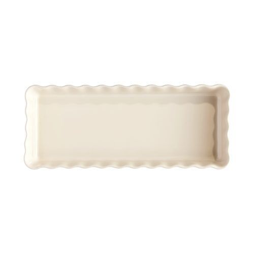 <p><strong>EMILE HENRY Керамична плитка провоъгълна форма за тарт "SLIM RECTANGULAR TART DISH" </strong><br />• <strong>Ръчно изработена от 100% естествени материали<br />• Устойчива на температури: </strong>- 20º С до + 270º С<strong><br />• Равномерно разпределение на топлината<br />• Задържа топлината на ястието по-дълго от обикновените съдове<br />• Висока устойчивост на надраскване <br /></strong>• <strong>Материал:  <span style="color: #ff0000;">HR® Ceramic (High Resistance) <span style="color: #000000;">/ </span></span></strong><span style="color: #ff0000;"><span style="color: #000000;">Високо устойчива керамика</span></span><strong><span style="color: #ff0000;"><span style="color: #000000;"> / </span><br />• <span style="color: #000000;">Без съдържание на олово, кадмий и никел</span><br /><span style="color: #000000;">• Външен размер вкл.дръжките: </span></span></strong><span style="color: #ff0000;"><span style="color: #000000;">36,5 х 15 х 5 см</span></span><span style="color: #ff0000;"><br /><strong><span style="color: #000000;">• Вътрешен размер: </span></strong><span style="color: #000000;">34,5 х 13 х 4</span><span style="color: #000000;"> см<br /></span></span><span style="color: #ff0000;"><span style="color: #000000;">• <strong>Вместимост:</strong> 1,3 литра</span><br /><span style="color: #000000;"><strong>• Тегло: </strong>1,09 кг</span><br /><span style="color: #000000;">• <strong>Цвят: </strong>екрю</span><br /><span style="color: #000000;">• <strong>Подходяща за: </strong>фурна / микровълнова фурна / фризер / съдомиялна машина</span><br /><strong><span style="color: #000000;">Производител: EMILE HENRY / Франция</span></strong></span></p><br />Марка: Emile Henry <br />Модел: EH 6034-02<br />Доставка: 2-4 работни дни<br />Гаранция: 2 години
