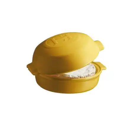 EMILE HENRY Форма за печене с капак "CHEESE BAKER" - Ø 19 см - цвят жълт