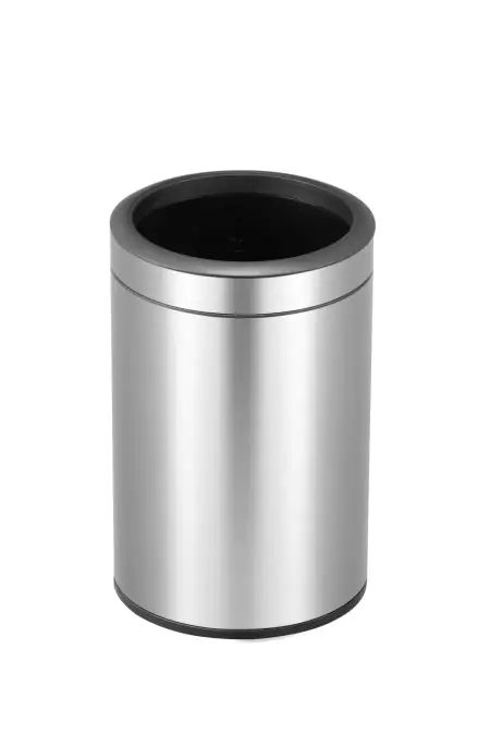 EKO EUROPE Отворен кош за отпадъци “ROUND“ - 12 литра - мат