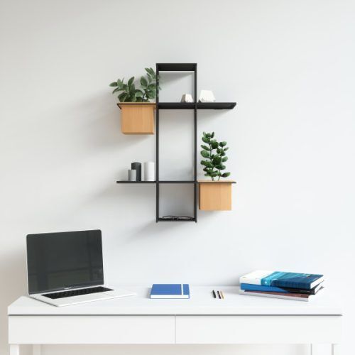<p><span style="font-size: small;"><strong>UMBRA Стенна етажерка с кашпи“CUBIST“ </strong></span><br /><span style="font-size: small;"><strong>• </strong></span><strong>Цвят: </strong>натурално дърво / черен<br />•<strong> Габаритен размер: </strong>64 х 16 х 48 cm<br />• <strong>Материал:</strong> метал / бук<br />• <strong>Тегло:</strong> 3,100 кг<br />•<strong> В комплект с монтажен хардуер </strong><strong><br /></strong><em><strong>DESIGN: Sung Wook Park</strong></em></p><br />Марка: Umbra HK Limited <br />Модел: UMBRA 1013878-427<br />Доставка: 2-4 работни дни<br />Гаранция: 2 години