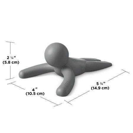 <p><span style="font-size: small;"><strong>UMBRA Комплект от 2 бр. стопери за врата “BUDDY“ </strong></span><br /><span style="font-size: small;"><strong>• </strong></span><strong>Цвят: </strong>сив<br />• <strong>В комплекта:</strong> 2 бр стопери<br />•<strong> За застопоряване на врата</strong><br />• <strong>Размер:</strong> 15 x 11 х 6 см<br />• <strong>Размер на опаковката: </strong>11 х 17 х 7 см<br />• <strong>Тегло:</strong> 0,100 кг<br />• <strong>Материал:</strong> термопластичен каучук<br />• <strong>Мека структура против надраскване<br /></strong><strong>Производител: UMBRA / Канада<br /></strong><em><strong>DESIGN: ALAN WISNIEWSKI & SUNG WOOK PARK</strong></em></p><br />Марка: Umbra HK Limited <br />Модел: UMBRA 1013767-149<br />Доставка: 2-4 работни дни<br />Гаранция: 2 години