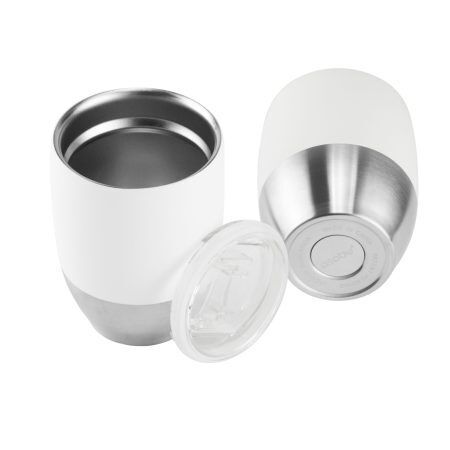 <p><strong><span style="font-size: small;">ASOBU Двустенна термочаша с вакуумна изолация “IMPERIAL COFFEЕ“</span></strong><br />• <strong>Двустенна вакуумна изолация<br /></strong>• <strong>Вместимост:</strong> 300 мл.<br />• <strong>Поддържа напитката гореща с часове</strong><br />• <strong>Размери:</strong> 7,6 x 11,4 см <br />• <strong>Тегло:</strong> 0,160 кг<br />• <strong>Материал:</strong> неръждаема стомана <br />• <strong>Цвят: </strong>бял / инокс<br />• <strong>Не загрявайте на котлон или в микровълнова фурна</strong><br /><strong> • Не замразявайте и не слагайте във фризер</strong><br /><strong> • Мийте само на ръка</strong><br /> • <strong><span style="color: #ff0000;">100% без съдържание на Бисфенол А /BPA/</span></strong><br /><strong>Производител: ASOBU / Канада</strong></p><br />Марка: ASOBU <br />Модел: ASOBU - VIC4 WHITE/SILVER<br />Доставка: 2-4 работни дни<br />Гаранция: 2 години