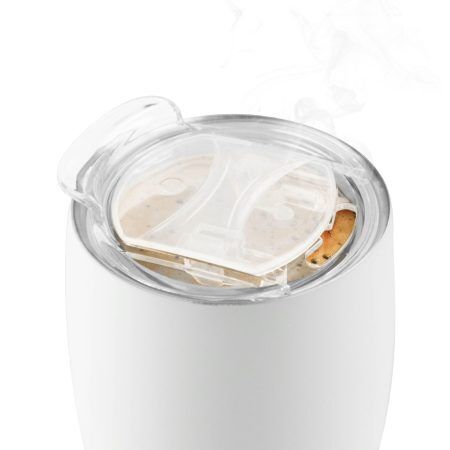 <p><strong><span style="font-size: small;">ASOBU Двустенна термочаша с вакуумна изолация “IMPERIAL COFFEЕ“</span></strong><br />• <strong>Двустенна вакуумна изолация<br /></strong>• <strong>Вместимост:</strong> 300 мл.<br />• <strong>Поддържа напитката гореща с часове</strong><br />• <strong>Размери:</strong> 7,6 x 11,4 см <br />• <strong>Тегло:</strong> 0,160 кг<br />• <strong>Материал:</strong> неръждаема стомана <br />• <strong>Цвят: </strong>бял / инокс<br />• <strong>Не загрявайте на котлон или в микровълнова фурна</strong><br /><strong> • Не замразявайте и не слагайте във фризер</strong><br /><strong> • Мийте само на ръка</strong><br /> • <strong><span style="color: #ff0000;">100% без съдържание на Бисфенол А /BPA/</span></strong><br /><strong>Производител: ASOBU / Канада</strong></p><br />Марка: ASOBU <br />Модел: ASOBU - VIC4 WHITE/SILVER<br />Доставка: 2-4 работни дни<br />Гаранция: 2 години