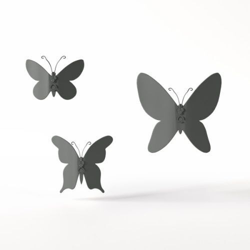 <p><strong>UMBRA Комплект декорация за стена “MARIPOSA“ - 9 бр. пеперуди - 3 размера - сив цвят</strong><br /><span><strong>• </strong></span><strong>Цвят: </strong><span>сив</span><strong><br />• Сет от 9 бр пеперуди</strong><br /><span>•</span><strong> Закрепване за стена (с включени двойнолепящи лепенки)</strong><br /><span>• </span><strong>Три размера в комплект:<br /></strong><span> - 15 x 13 x 2.5 см<br /></span> - 14 x 10 x 4 см<br /> - 10 x 10 x 2,5 см.<br />• <strong>Материал:</strong> полипропилен<br /><strong>Производител: UMBRA / Канада<br /></strong><em><strong>DESIGN: <span>Marion Lanktree</span><br /></strong></em></p><br />Марка: Umbra HK Limited <br />Модел: UMBRA 1013246-918<br />Доставка: 2-4 работни дни<br />Гаранция: 2 години