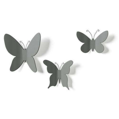 <p><strong>UMBRA Комплект декорация за стена “MARIPOSA“ - 9 бр. пеперуди - 3 размера - сив цвят</strong><br /><span><strong>• </strong></span><strong>Цвят: </strong><span>сив</span><strong><br />• Сет от 9 бр пеперуди</strong><br /><span>•</span><strong> Закрепване за стена (с включени двойнолепящи лепенки)</strong><br /><span>• </span><strong>Три размера в комплект:<br /></strong><span> - 15 x 13 x 2.5 см<br /></span> - 14 x 10 x 4 см<br /> - 10 x 10 x 2,5 см.<br />• <strong>Материал:</strong> полипропилен<br /><strong>Производител: UMBRA / Канада<br /></strong><em><strong>DESIGN: <span>Marion Lanktree</span><br /></strong></em></p><br />Марка: Umbra HK Limited <br />Модел: UMBRA 1013246-918<br />Доставка: 2-4 работни дни<br />Гаранция: 2 години