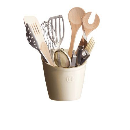 <p><span style="color: #000000;"><strong>EMILE HENRY Керамичен съд за прибори UTENSIL POT <br /></strong></span><span style="color: #000000;">• <strong>Ръчно изработен от 100% естествени материали<br />• Устойчив на температури: </strong>- 20º С до + 270º С<strong><br />• Висока устойчивост на надраскване <br /></strong>• </span><strong><span style="color: #000000;">Материал: </span> <span style="color: #ff0000;">HR® Ceramic (High Resistance) <span style="color: #000000;">/</span></span></strong><span style="color: #ff0000;"><span style="color: #000000;"> Високо устойчива керамика</span></span><strong><span style="color: #ff0000;"><span style="color: #000000;"> / </span><br /><span style="color: #000000;">• Без съдържание на олово, кадмий и никел<br /></span><span style="color: #000000;">• Външен размер: </span></span></strong><span style="color: #ff0000;"><span style="color: #000000;">15</span></span><span style="color: #000000;">,6 х 16,3 см (ДхВ)<br /><strong>• Вътрешен размер: </strong>14 х 15,3 см (ДхВ)<br />• <strong>Вместимост:</strong> 1 литра<br /><strong>• Тегло: </strong>0,92 кг<br />• <strong>Цвят: </strong>екрю<br />• <strong>Подходящ за: </strong>фурна / микровълнова фурна / фризер / съдомиялна машина<br /><strong>Производител: EMILE HENRY / Франция</strong></span></p><br />Марка: Emile Henry <br />Модел: EH 0218-02<br />Доставка: 2-4 работни дни<br />Гаранция: 2 години