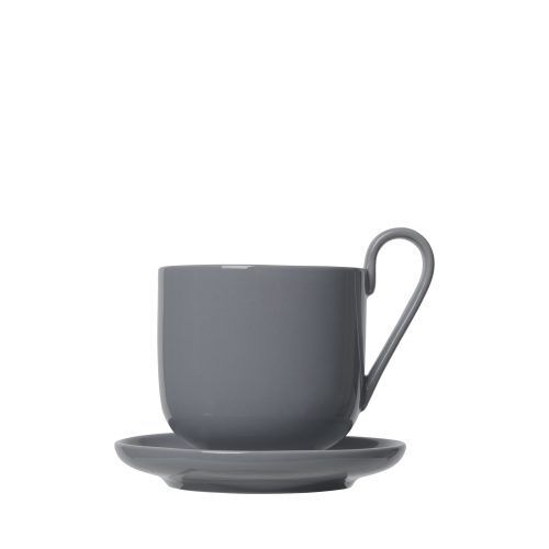 BLOMUS Комплект от 2 бр. чаши за кафе - RO - цвят графит (Sharkskin)