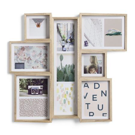 <p><span style="font-size: small;"><strong>UMBRA Колаж от рамки за снимки “EDGE MULTI WALL“ </strong></span><br /><span style="font-size: small;"><strong>• </strong></span><strong>Цвят: </strong>натурално дърво<br />• <strong>За 11 бр снимки с размери:<br /></strong><strong>   – 2 бр снимки: 10 х 10 см<br />   – 7 бр снимки: 10 х 15 см<br />   – 2 бр снимки: 13 х 18 см<br /></strong>•<strong> Габаритен размер: </strong>58,1 х 53 х 6,4 cm<br />• <strong>Материал:</strong> масивно дърво<br />•<strong> Може да бъде закачена вертикално или хоризонтално</strong><br /><strong>Производител: UMBRA / Канада<br /></strong><em><strong>DESIGN: EDWARD LEE</strong></em></p><br />Марка: Umbra HK Limited <br />Модел: UMBRA 1005423-390<br />Доставка: 2-4 работни дни<br />Гаранция: 2 години