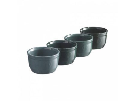 <br /><hr><br /><p><strong>EMILE HENRY Подаръчен сет от 4 броя керамични купички "OMBRE RAMEKIN SET" <br />• В комплекта: </strong>4 бр купички<br />• <strong>Ръчно изработени от 100% естествени материали<br />• Устойчиви на температури: </strong>- 20º С до + 270º С<strong><br />• Равномерно разпределение на топлината<br />• Задържат топлината на ястието по-дълго от обикновените съдове<br />• Висока устойчивост на надраскване <br /></strong>• <strong>Материал:  <span style="color: #ff0000;">HR® Ceramic (High Resistance) <span style="color: #000000;">/</span></span></strong><span style="color: #ff0000;"><span style="color: #000000;"> Високо устойчива керамика</span></span><strong><span style="color: #ff0000;"><span style="color: #000000;"> / </span><br /><span style="color: #000000;">• Без съдържание на олово, кадмий и никел</span><br /><span style="color: #000000;">• Размери:  </span></span></strong><span style="color: #ff0000;"><span style="color: #000000;">Ø 10,5 см </span></span><span style="color: #ff0000;"><span style="color: #000000;"> х 6 см (h)<br /></span></span><span style="color: #ff0000;"><span style="color: #000000;">• <strong>Вместимост:</strong> 0,250 литра</span><br /><span style="color: #000000;"><strong>• Тегло: </strong>0,19 кг</span><br /><span style="color: #000000;">• <strong>Цвят: </strong>четири нюанса синьо</span><br /><span style="color: #000000;">• <strong>Подходяща за: </strong>фурна / микровълнова фурна / фризер / съдомиялна машина</span><br /><strong><span style="color: #000000;">Производител: EMILE HENRY / Франция</span></strong></span></p><br />Марка: Emile Henry <br />Модел: EH 9710-SB<br />Доставка: 2-4 работни дни<br />Гаранция: 2 години